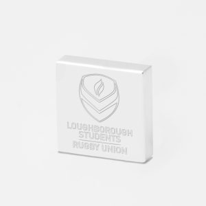Loughborough Students Rugby-Engraved-Silver-Square-Lap