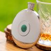 Luxury-Compact-Hipflask-With-Malachite