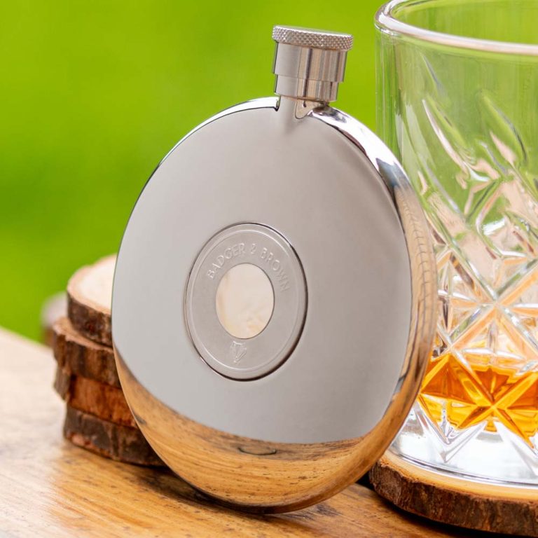 Luxury-Compact-Hipflask-With-Mother-Of-Pearl-Stone