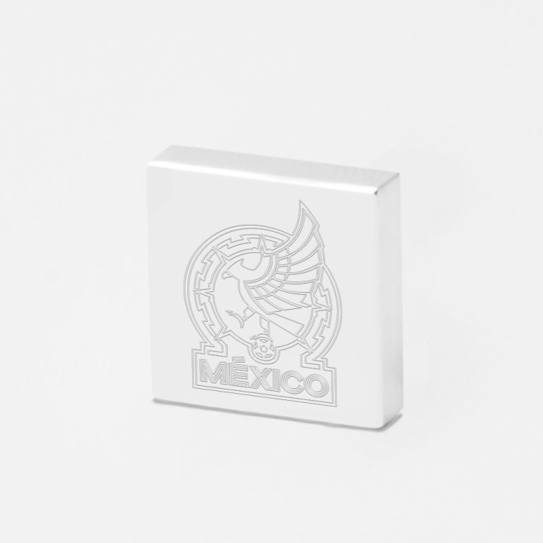 Mexico Football-Engraved-Football-Lapel-Pin