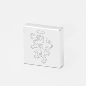 Northampton Saints Rugby-Engraved-Silver-Lapel-Pin