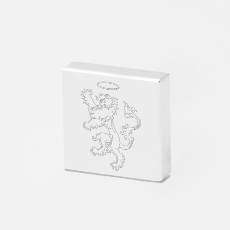 Northampton Saints Rugby-Engraved-Silver-Lapel-Pin
