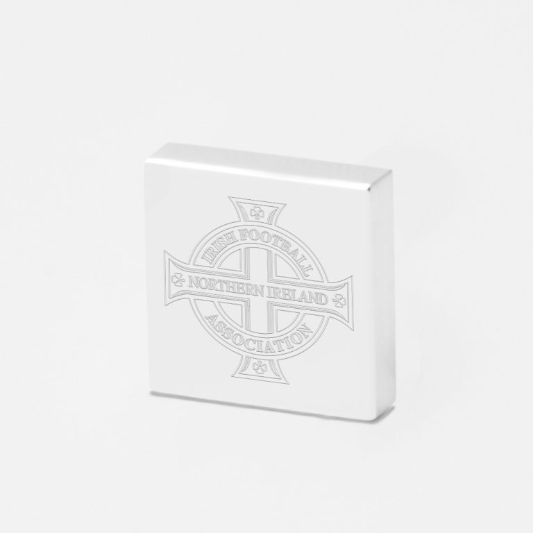 Northern Ireland Football-Engraved-Football-Lapel-Pin