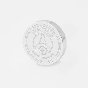 PSG Football-Engraved-Silver-Lapel-Pin