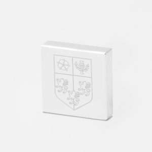Pembroke College Oxford-Engraved-Silver-Lapel-Pin