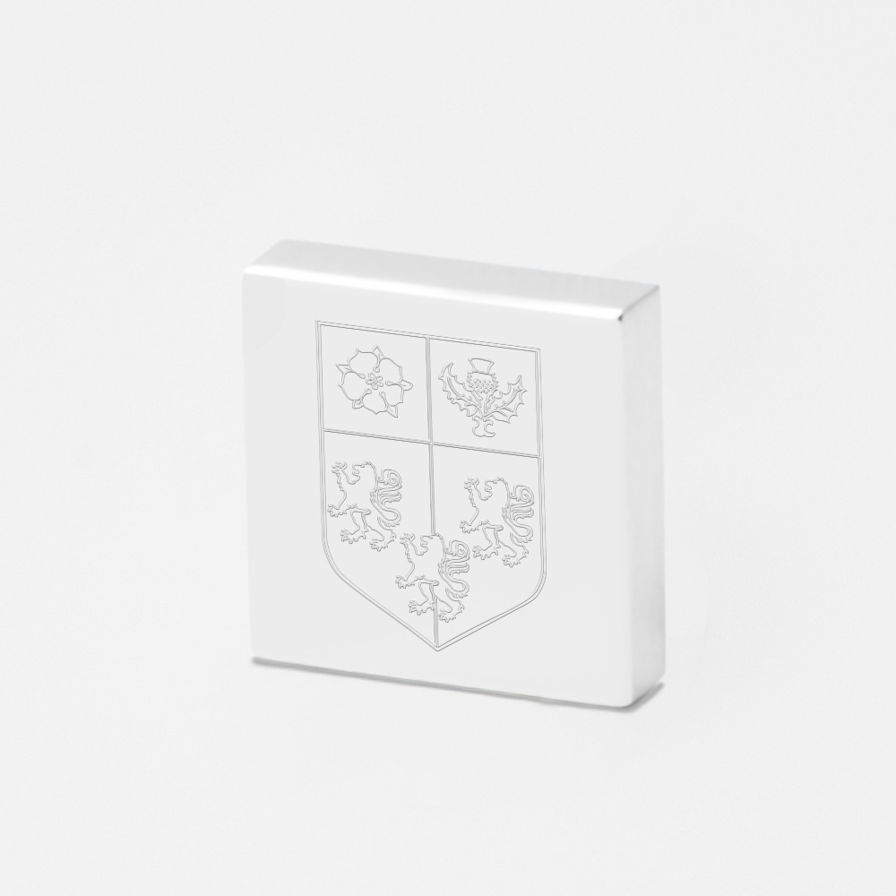 Pembroke College Oxford-Engraved-Silver-Lapel-Pin
