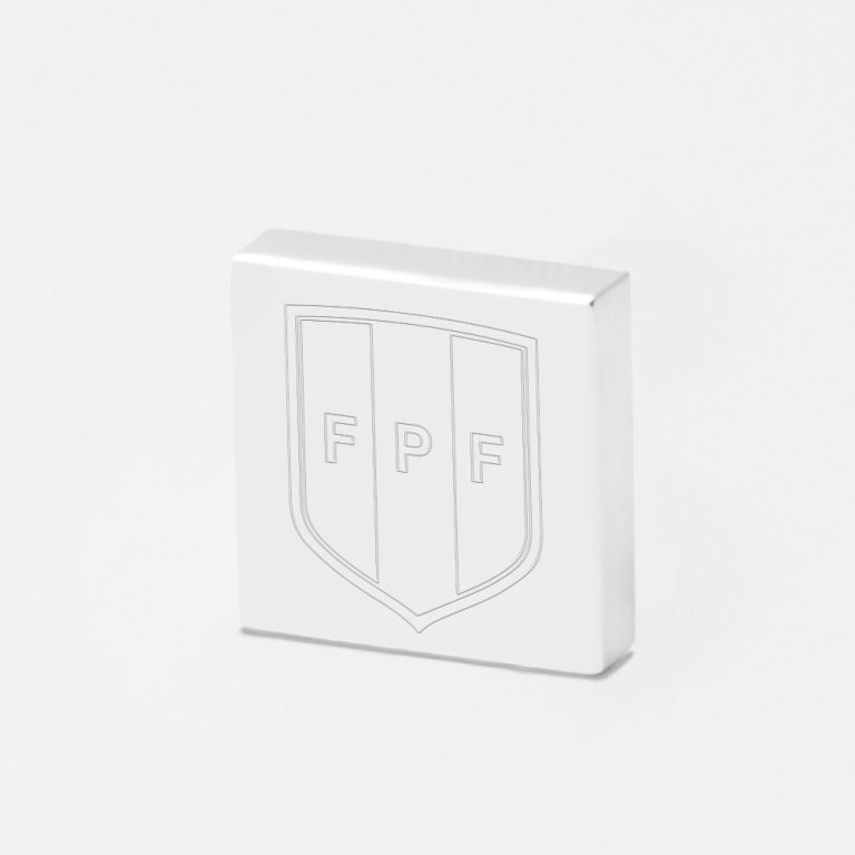 Peru Football-Engraved-Football-Lapel-Pin