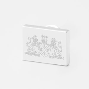 Plymouth Albion Rugby-Engraved-Silver-Lapel-Pin
