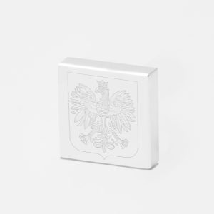 Poland Football-Engraved-Football-Lapel-Pin