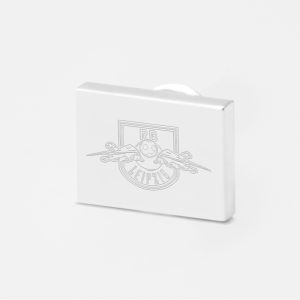 Red Bull Leipzig Football-Engraved-Silver-Lapel-Pin