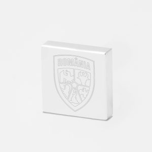 Romania Football-Engraved-Football-Lapel-Pin