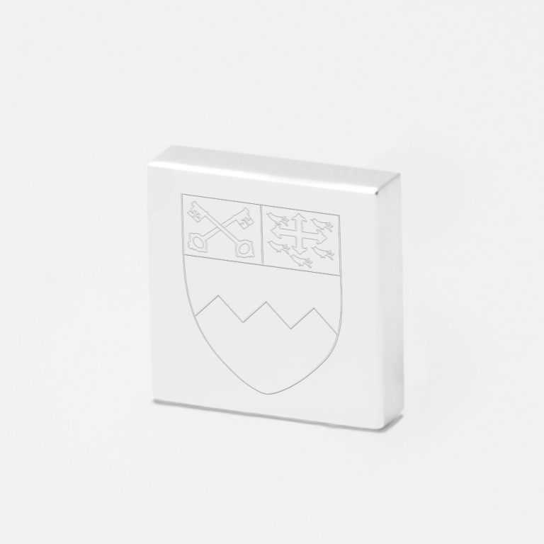 Saint Benet’s College-Engraved-Silver-Lapel-Pin Saint Benet’s College-Engraved-Silver-Lapel-Pin