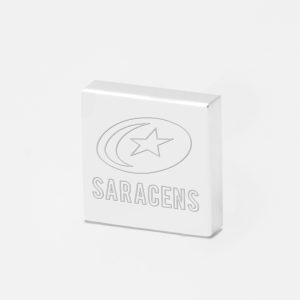 Saracens Rugby-Engraved-Silver-Lapel-Pin