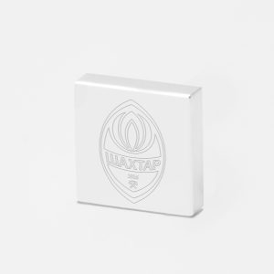 Shakhtar Donetsk Football-Engraved-Silver-Lapel-Pin