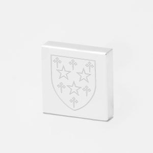 Somerville College-Engraved-Silver-Lapel-Pin