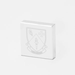 South College-Engraved-Silver-Lapel-Pin