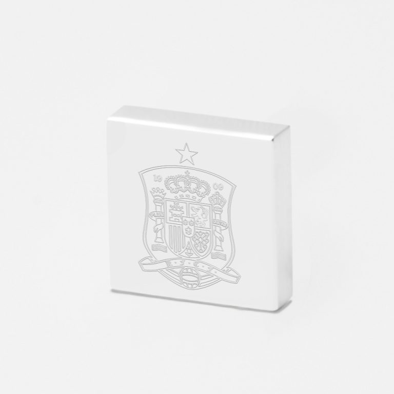 Spain Football-Engraved-Football-Lapel-Pin