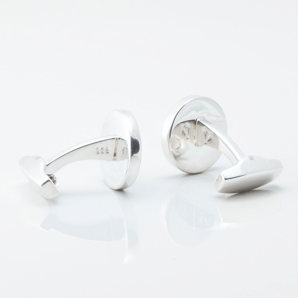 Sterling Silver Opal Cufflinks Gallery