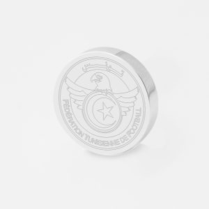 Tunisia Football-Engraved-Football-Lapel-Pin