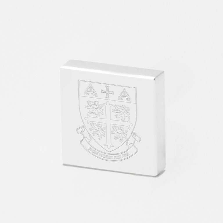 University College Durham-Engraved-Silver-Lapel-Pin