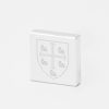 University College Oxford-Engraved-Silver-Lapel-Pin
