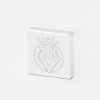 Villarreal Football-Engraved-Silver-Lapel-Pin