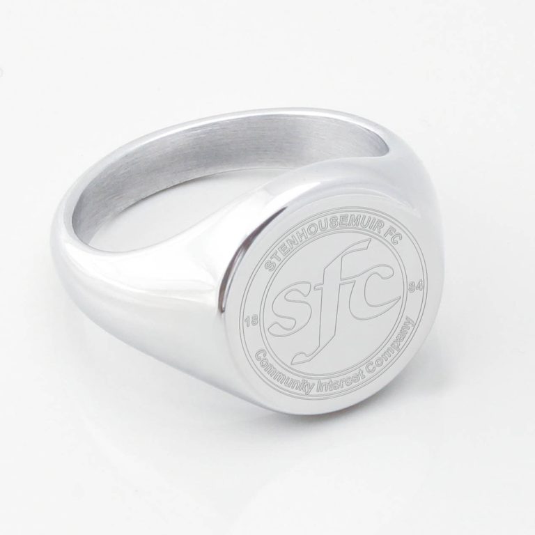 Stenhousemuir-Football-Engraved-Silver-Signet-Ring