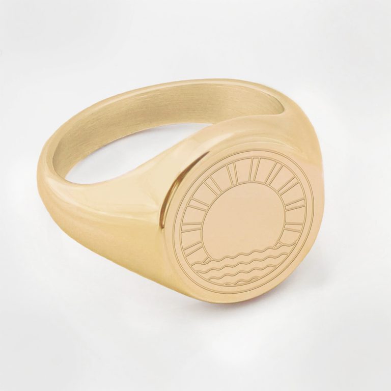 Blackpool-Football-Engraved-Gold-Signet-Ring