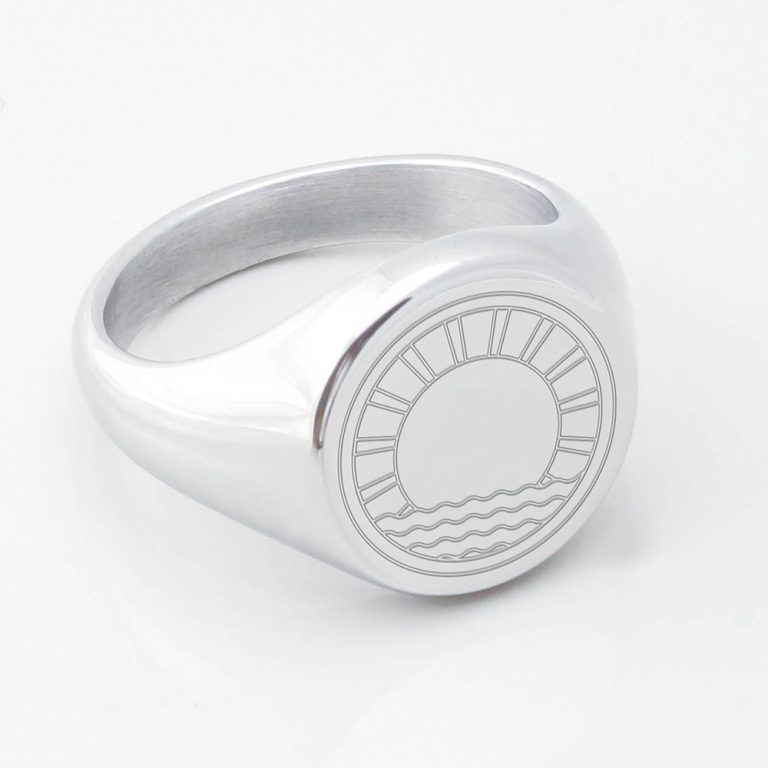 Blackpool-Football-Engraved-Silver-Signet-Ring