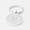 Bromley-Football-Engraved-Silver-Circle-Keyring