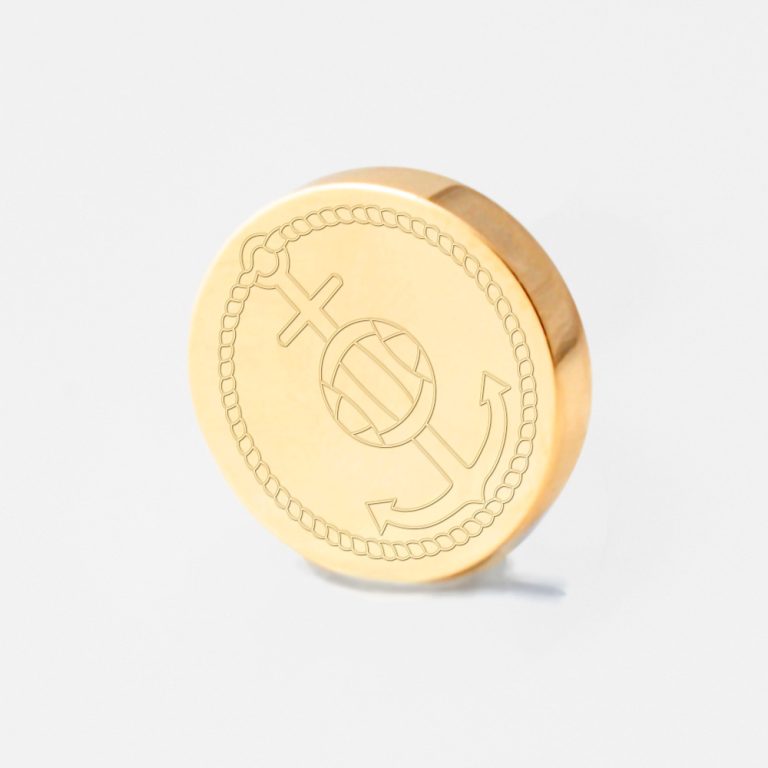 Portsmouth-Football-Engraved-Gold-Lapel-Pin