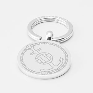 Portsmouth-Football-Engraved-Silver-Keyring