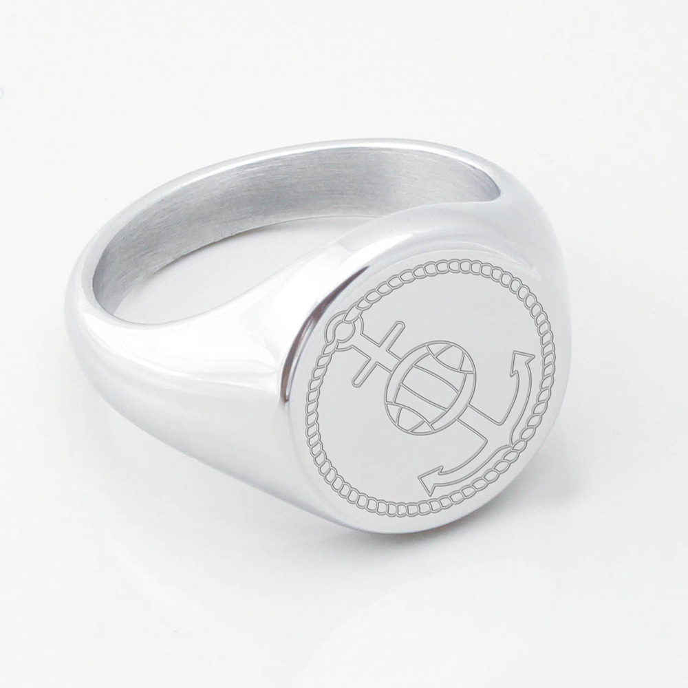 Portsmouth-Football-Engraved-Silver-Signet-Ring