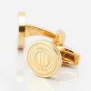 Sheffield-United-Football-Engraved-Gold-Cufflinks