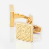 Wrexham-Football-Engraved-Gold-Cufflinks