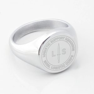 Logistic-Support-Squadron-Engraved-Silver-Signet-Ring