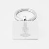 Queens-Royal-Hussars-Engraved-Silver-Keyring