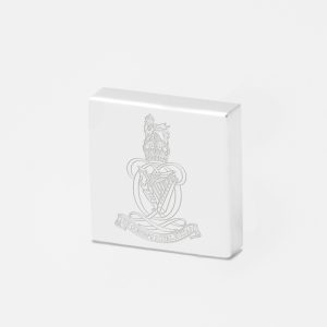 Queens-Royal-Hussars-Engraved-Silver-Lapel-Pin