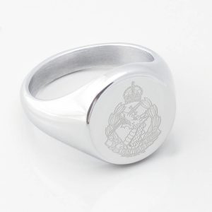 Royal-Army-Dental-Corps-Engraved-Silver-Signet-Ring