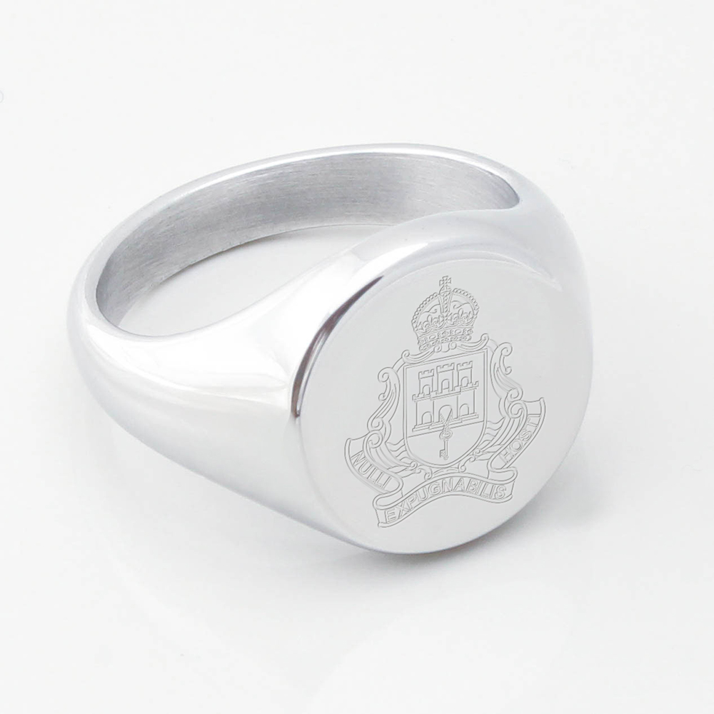 Royal-Regiment-Of-Gibraltar-Engraved-Silver-Signet-Ring