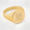Royal-Scots-Dragoon-Guard-Engraved-Gold-Signet-Ring