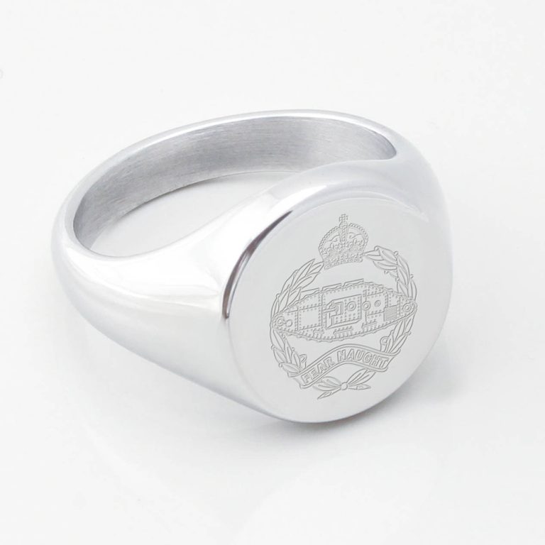 Royal-Tank-Regiment-Engraved-Silver-Signet-Ring