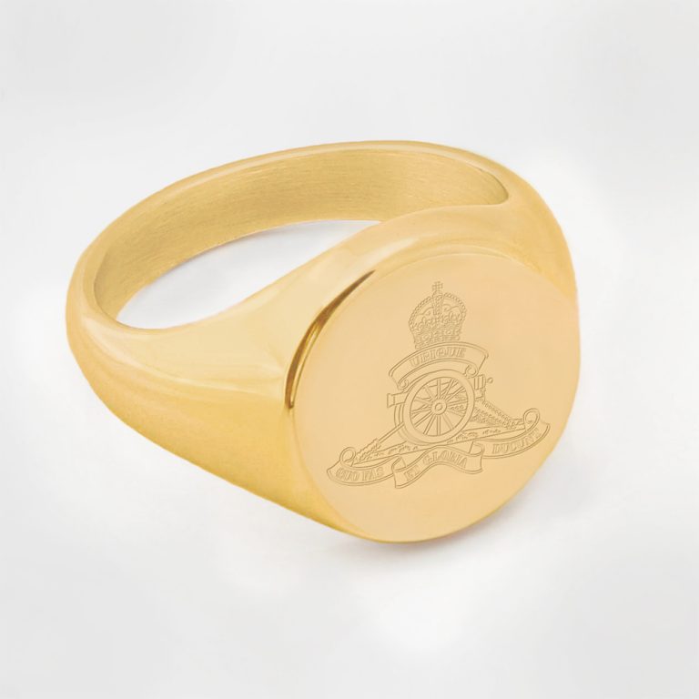 The-Royal-Artillery-Engraved-Gold-Signet-Ring