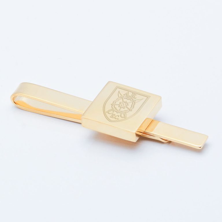 Albion-Rovers-Football-Engraved-Gold-Tie-Slide