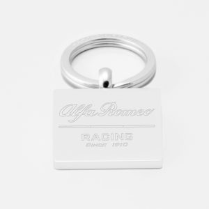Alfa-Romeo-Racing-F1-Engraved-Silver-Keyring