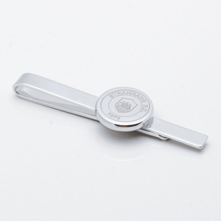 Stranraer-FC-Engraved-Silver-Tie-Slide