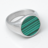 Malachite-Stainless-Steel-Signet-Ring