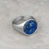 Lapis-Stainless-Steel-Signet-Ring