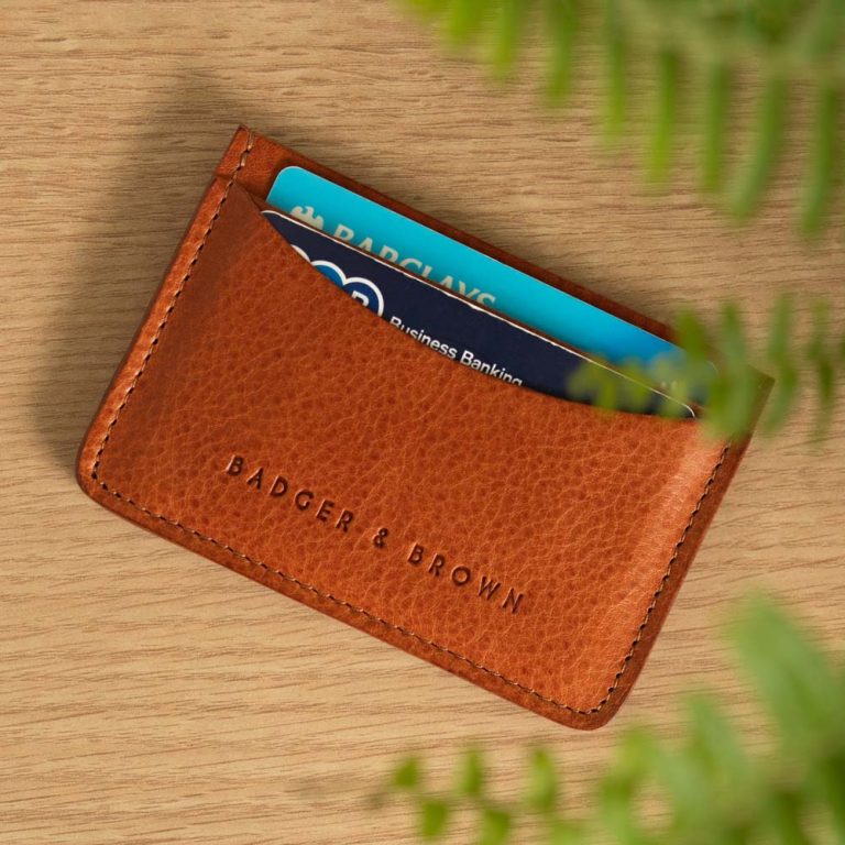 Luxury-Tan-Leather-Card-Holder