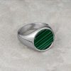 Malachite-Stainless-Steel-Signet